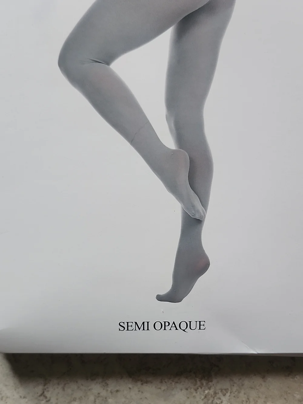 NWT Frola Semi Opaque Tights - Women's 80 Denier White XXL